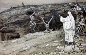 James Tissot - Two Men Possessed With Devils