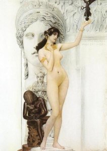 Gustav Klimt - Allegory Of Sculpture 1889