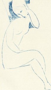 Amedeo Modigliani - Seated Nude