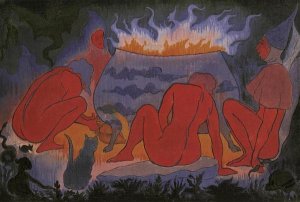 Paul Ranson - Les Sorcieres Autour Du Feu