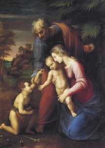 Raphael - Holy Family With St John 2