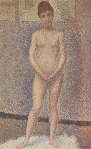 Georges Seurat - Standing Model