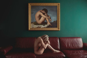 Stefano Miserini - woman on the couch