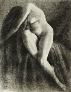 Corne Akkers - Art Deco Nude - 29-08-22