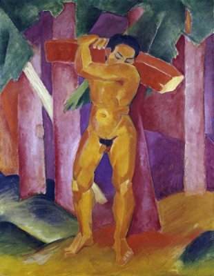 Franz Marc - The Tree Porter