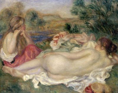 Pierre-Auguste Renoir - Two Bathers