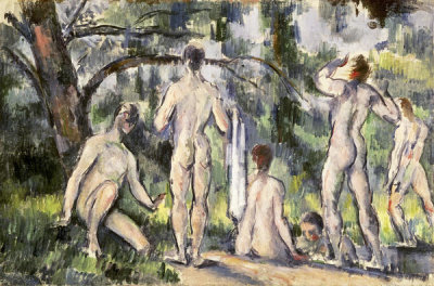 Paul Cezanne - Bathers