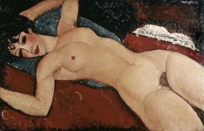 Amedeo Modigliani - Reclining Nude