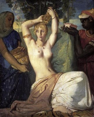 Theodore Chasseriau - La Toilette d'Esther