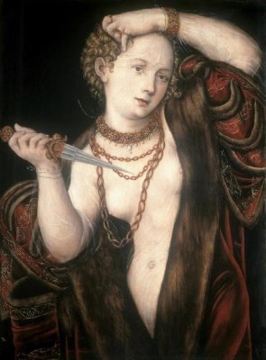 Lucas Cranach - Lucretia