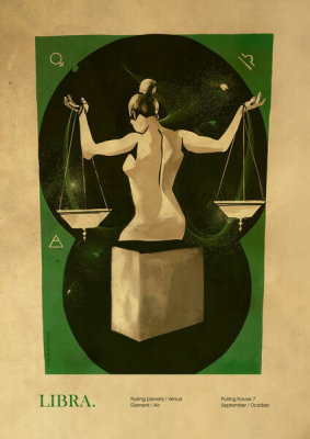 Dionisis Gemos - Libra print