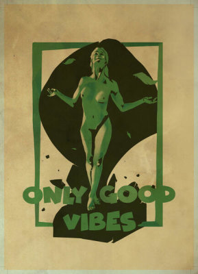 Dionisis Gemos - Good Vibes print